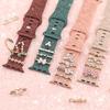 Charms for Apple Watch Band Series 11 10 9 8 7 6 SE 42 40 49 41 45 44 mm Decorative Ring Galaxy Watch 4 5 6 7 Strap Accessories