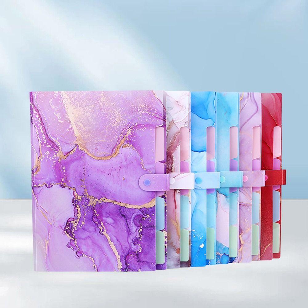 Multi Layered Document Data File Bag Paintings Collection Book Storage Booklet