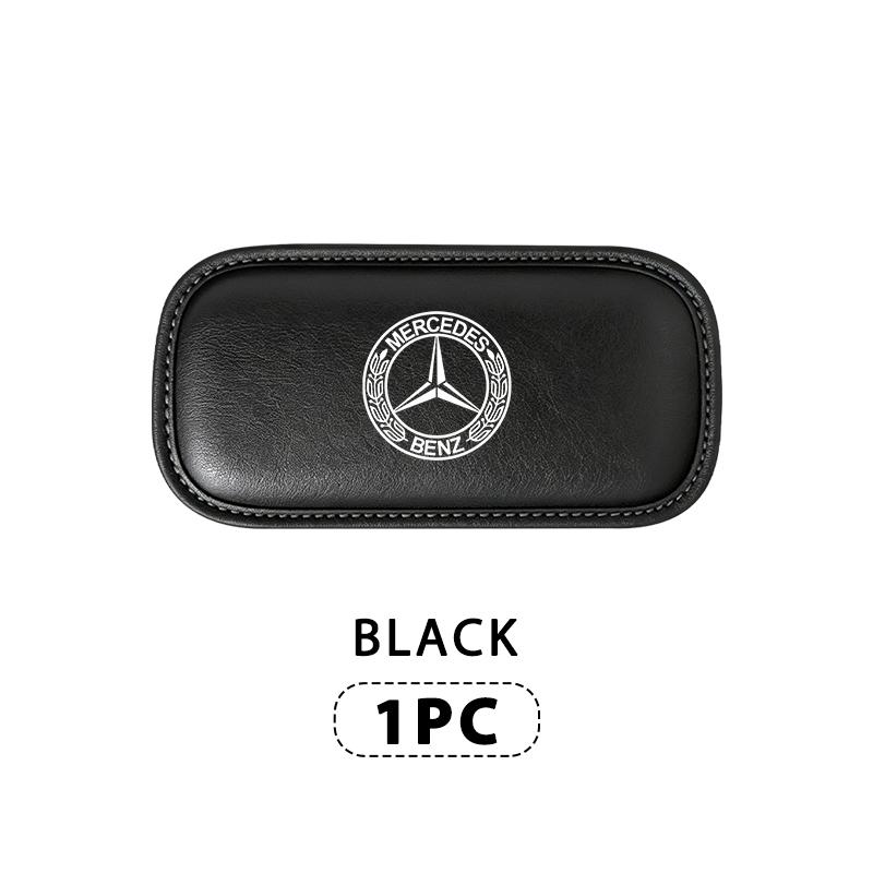 For Benz Car Armrest Elbow Pad Leather Leg Knee Cushions Accessories AMG VIANO GLB GLC W108 W124 W126 W169 W176 GLE GLK AM0