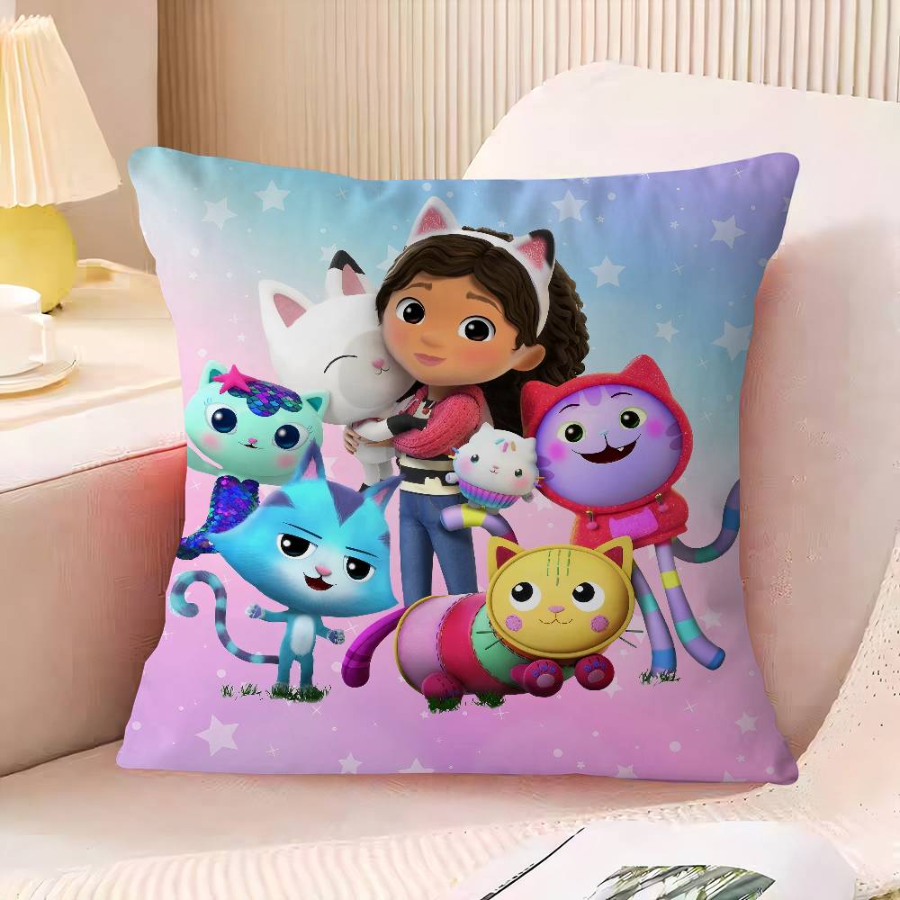 G-Gabbys D-Dollhouse Pillow Gift Home Office Decoration Bedroom Sofa Car Cushion Cover Case 45x45