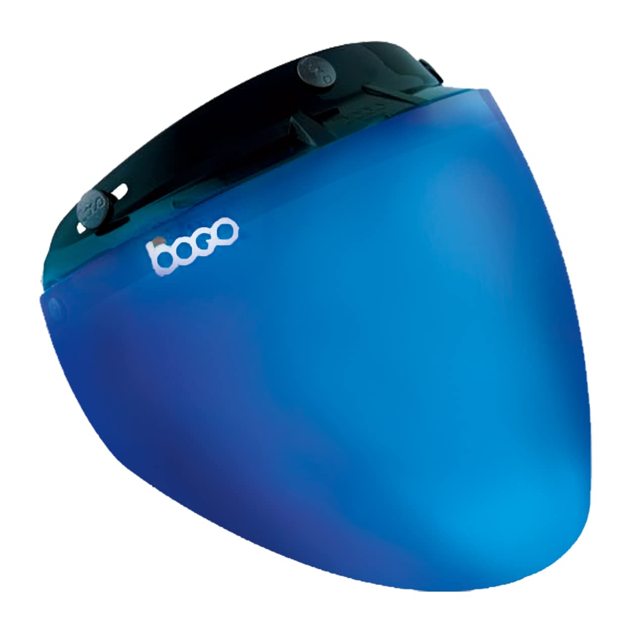 

BOGO Jet Shield Кристально-синий шлем-щиток Открывающийся и закрывающийся с основанием Свободный размер Откидной BG25-B26