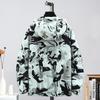 Men's Reversible Camouflage Hooded Jacket – Spring/Autumn Thin Casual Jacket, Youth Large Size.
