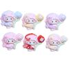 12/60PCS Cartoon DIY Resin Accessories, Lamb Flower Cream Glue Handmade Hair Clip, Phone Case, Keychain, Jewelry Accessories
