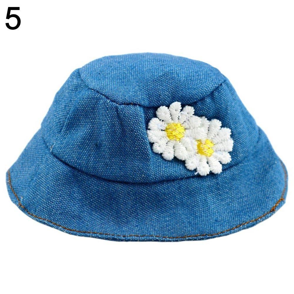 Fashion Miniature Hat For OB11 Dolls Accessories Cute Mini Bucket Hat Fisherman Hat for 1/12BJD Doll Clothes Decoration