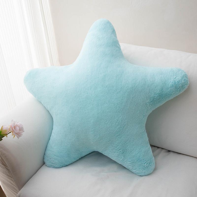 Star Pillow Plush Toy for Girls Sleeping Soft Stuffed Animal Doll Cute Gift