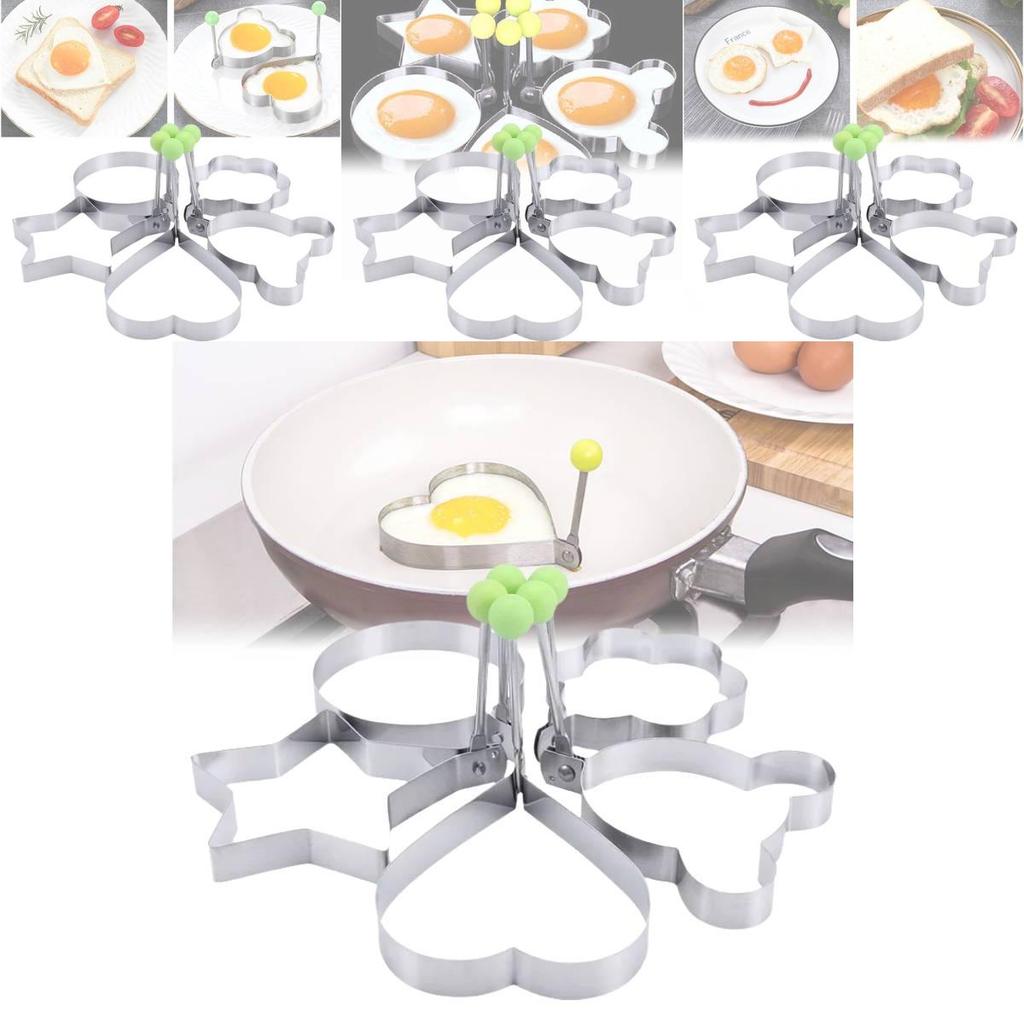 Zagęszczona Forma Ze Stali Nierdzewnej Kształty Serca i Gwiazdy Idealna do Pieczenia i Smażenia