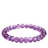 Brazilian Amethyst Faceted Disc Beads Bracelet