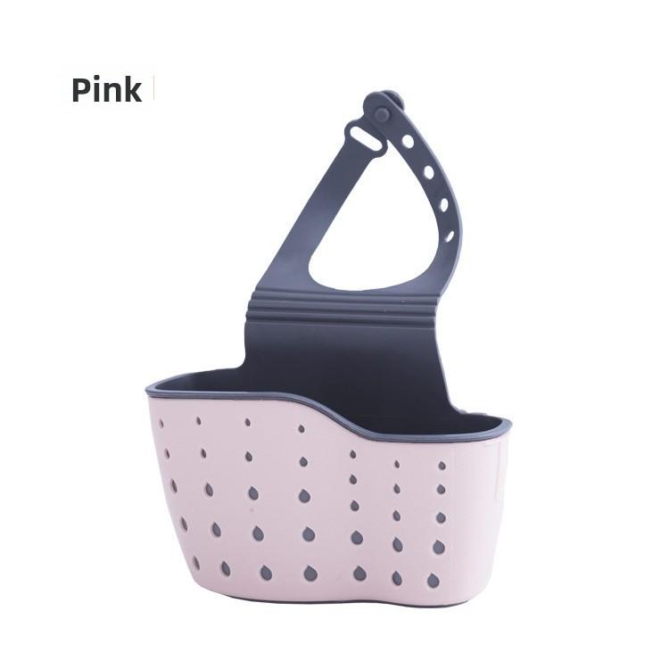 

Kitchen Thickened Double-layer Storage and Drainage Hanging Basket рожевий