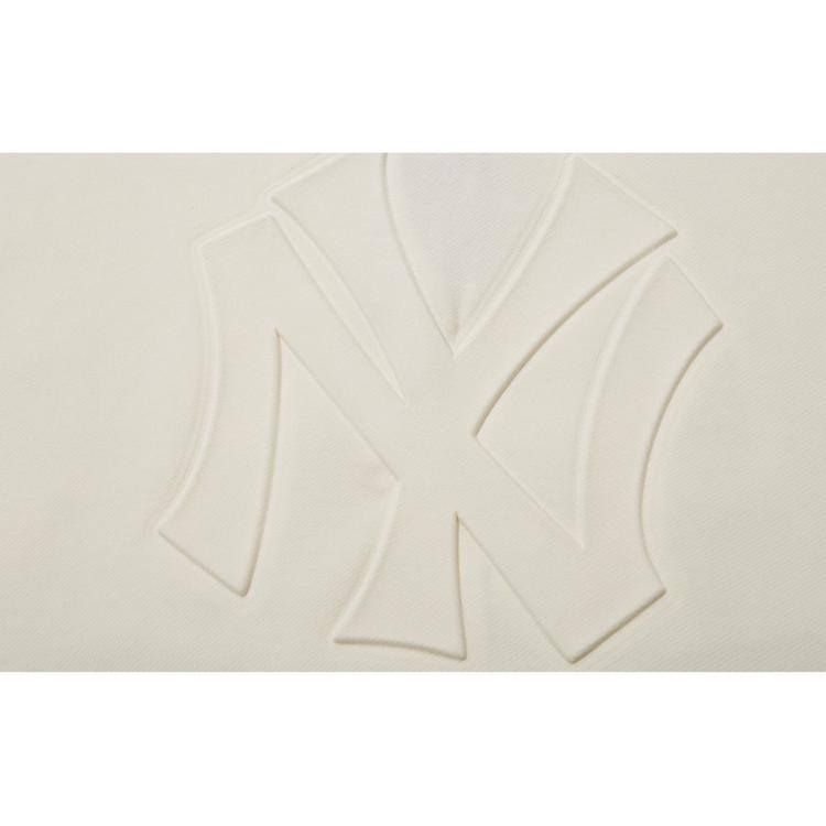 New Era SS24 MLB New York Yankees Solid Logo Hoodie Men hoodies Ivory 14187441