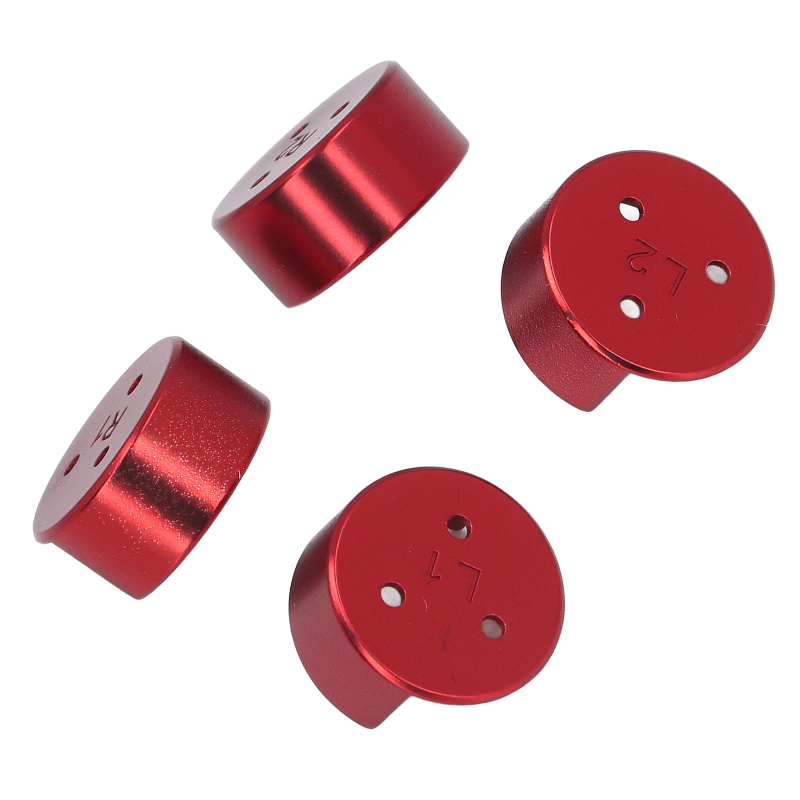 

4PCS Drone Motor Cap Protective Aluminum Alloy Lightweight Dustproof Drone Accessories for AVATA 2 Red червоний