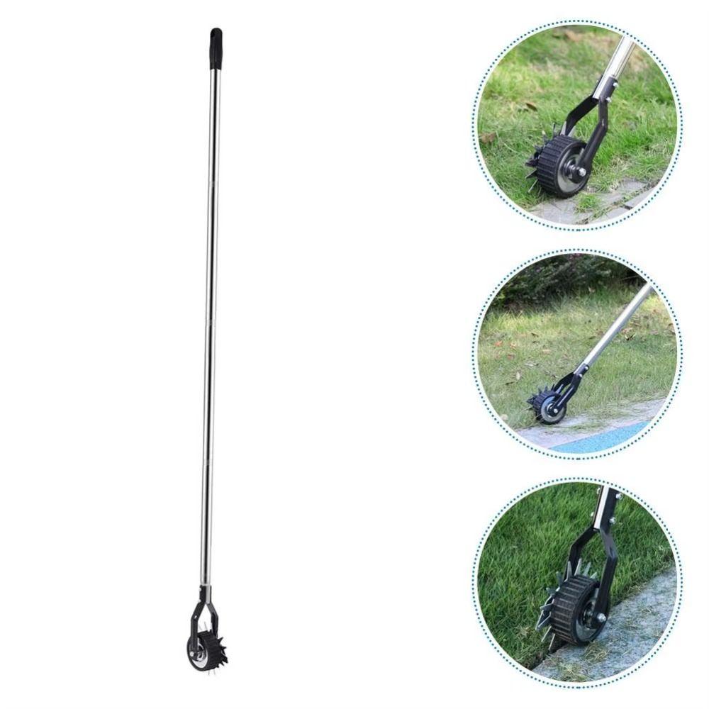 Adjustable Handle Garden Edging Tool Stainless Steel Grass Trimmer Lawn Edger  Lawn Maintenance