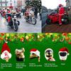 Motorcycle Helmet Cartoons Plush Helmet Cover Full Face Covers Helmet Protective Cover Outdoor Cycling Hat Christmas Gifts