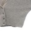 Philosophy Hergestellt in Italien Langärmiger Strickcardigan I44 Grau Bolero Damen Gebraucht