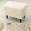 Nordic Solid Color Wing Chair Cover Velvet Stretch Armchair Covers Removable Relax Sofa Slipcovers with Seat Cushion Slipcover