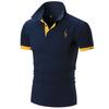 Neues Herren Kurzarm Revers Poloshirt Sommer Dünn Freizeit Poloshirt Modisches Oberteil