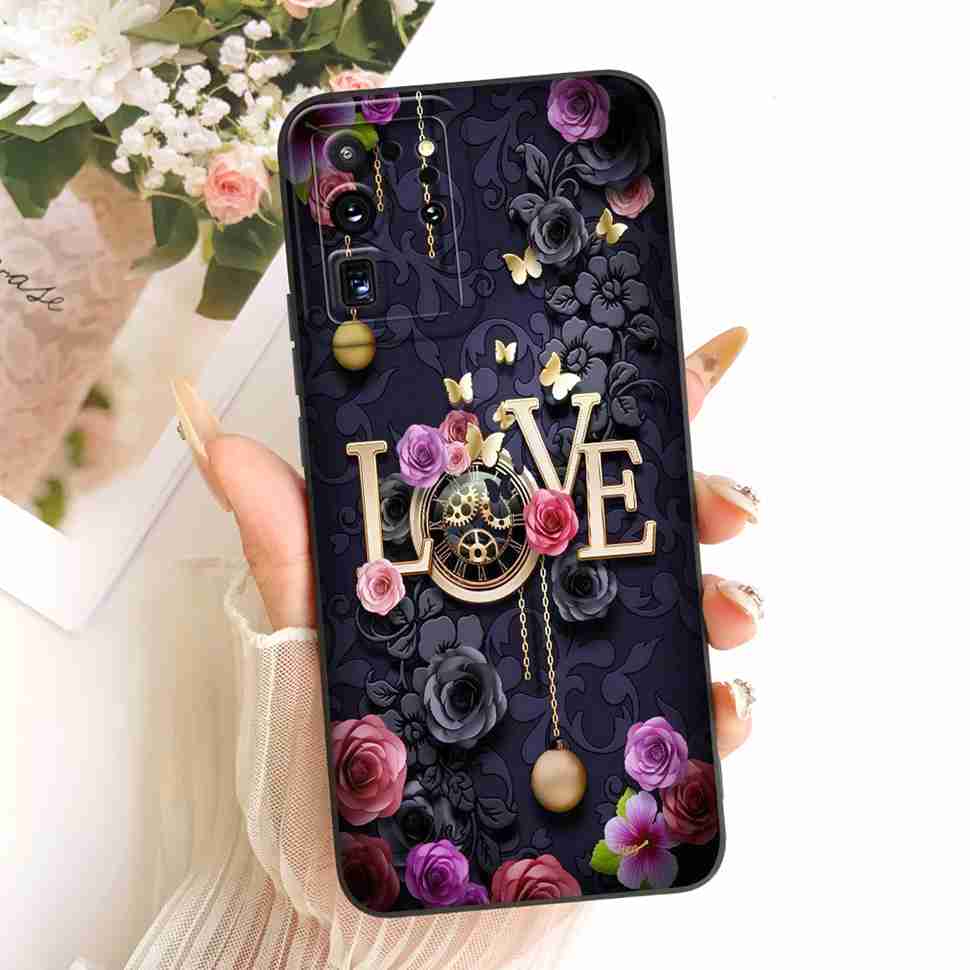 For Samsung Galaxy S20 Ultra Case Fashion Cartoon Rabbit Silicone Back Cover For Samsung S20 Ultra 4G 5G Bumper Phone Cases