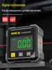 High-Precision Mini Digital Laser Inclinometer with Magnetic Angle Measurement