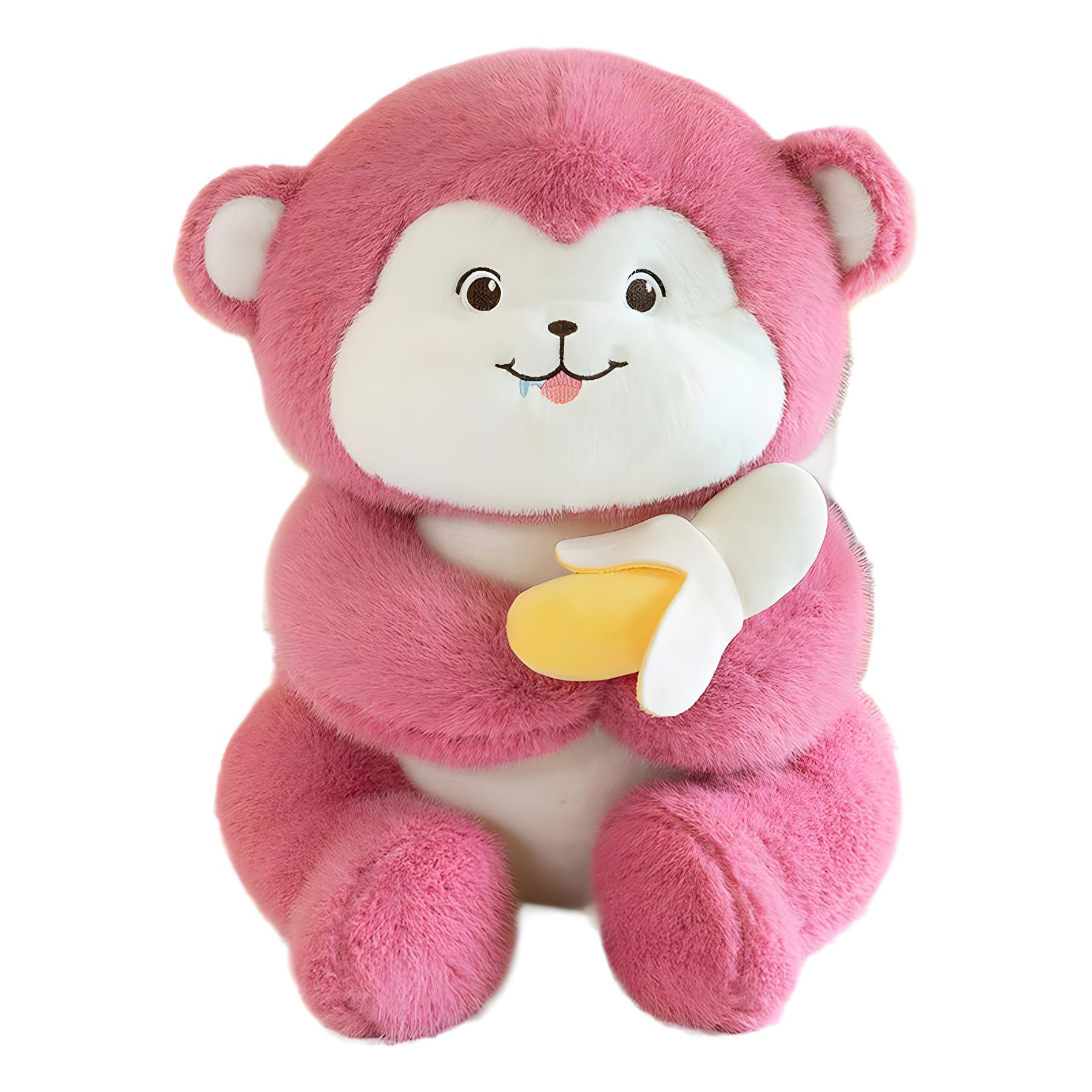 

Плюшевая выдвижная игрушка-банан-обезьянка - Любимая тряпичная кукла в подарок для детей 30cm - 0.4kg