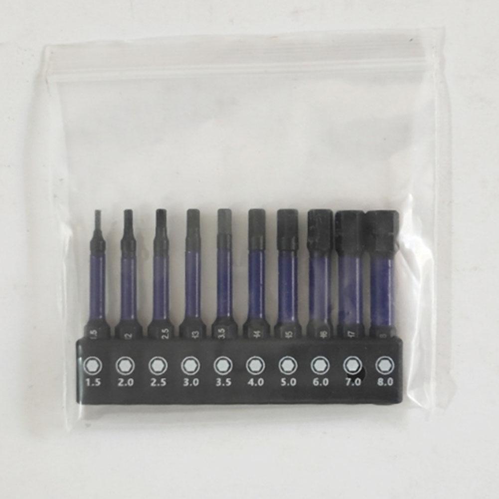 Hex Head Screwdrivers Bit H1.5-H6 High Quality Magnetic