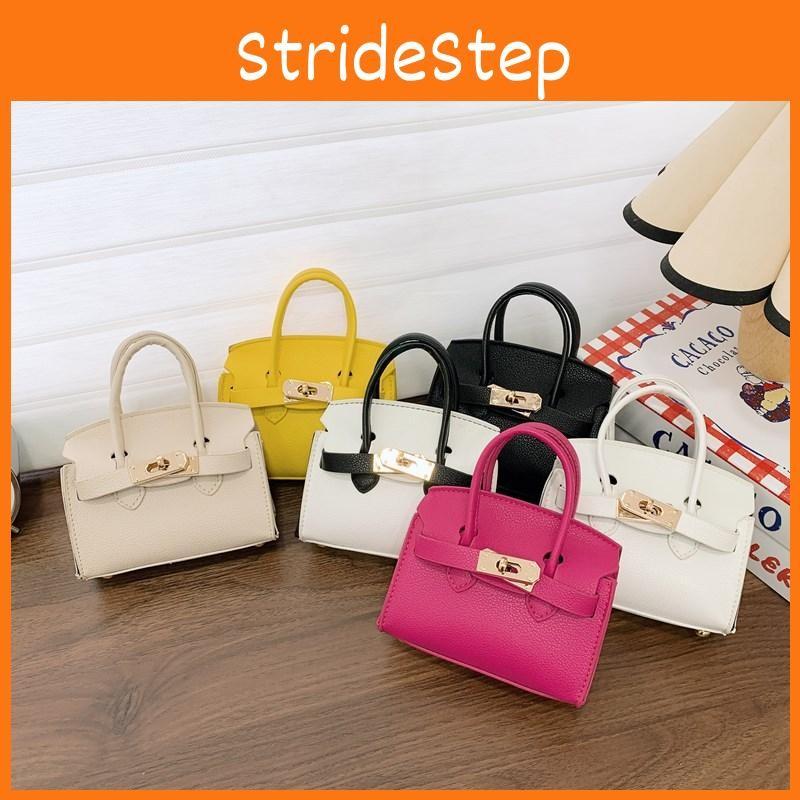 Kids Streaks Litchi Simple Bag Color Block Pattern Everyday Children Activities