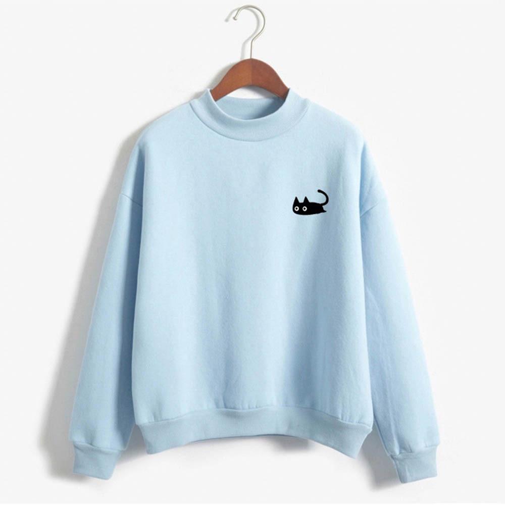 Women  Long Sleeve Casual  Sweatshirt Pullover Top Blouse