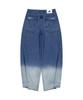 UNGIMMICK Two Tone Washed Denim Pants (Blue)