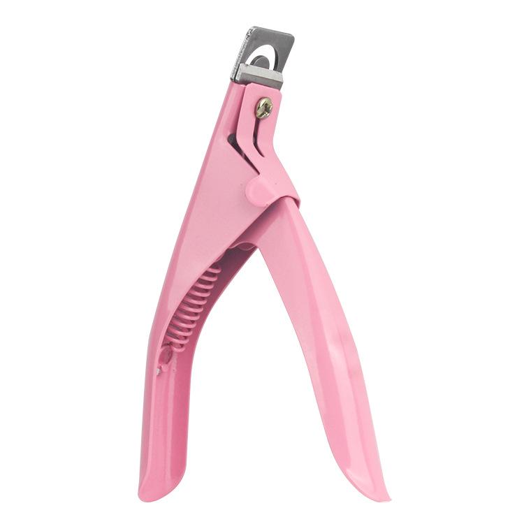 U-Shaped Gel Extension Nail Clippers for Manicure