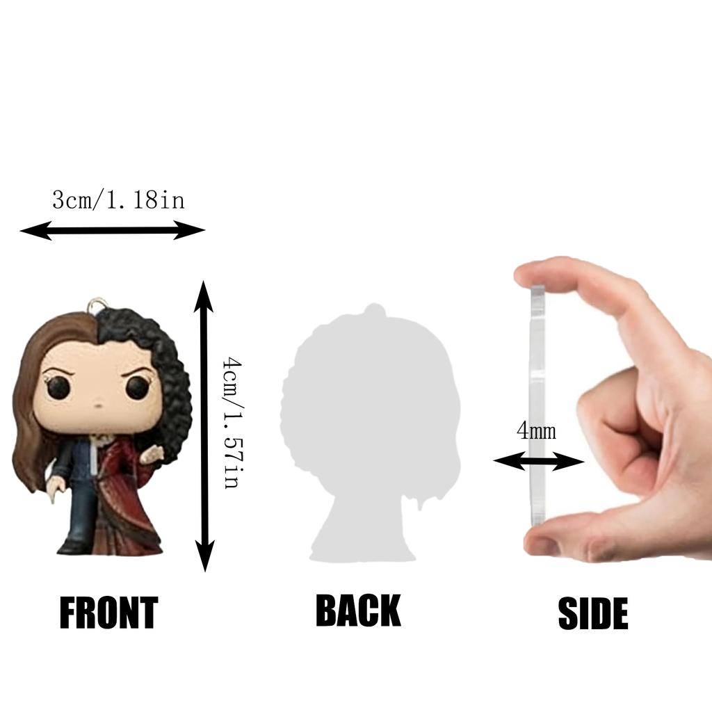 2D Ebene+Flugzeug Box +24 Stück Tagebuch des Blutclans Kalender Countdown Box Weihnachts-Adventskalender