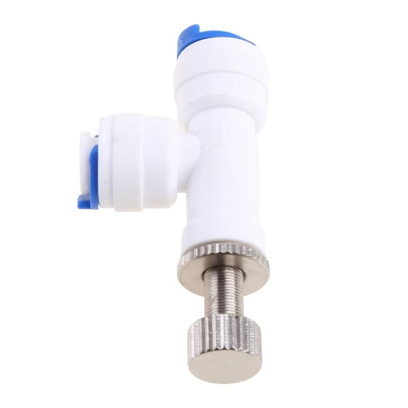 Reverse Osmosis RO Water Flow-Adjust Regulator Waterflow Control Valve Connector
