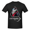 Patch de Mission Artemis II Lancement vers la Lune T-shirts de Soutien pour Fans Graphiques Y2k Idée T-shirts Unisexe Wounisex T-shirt Hauts