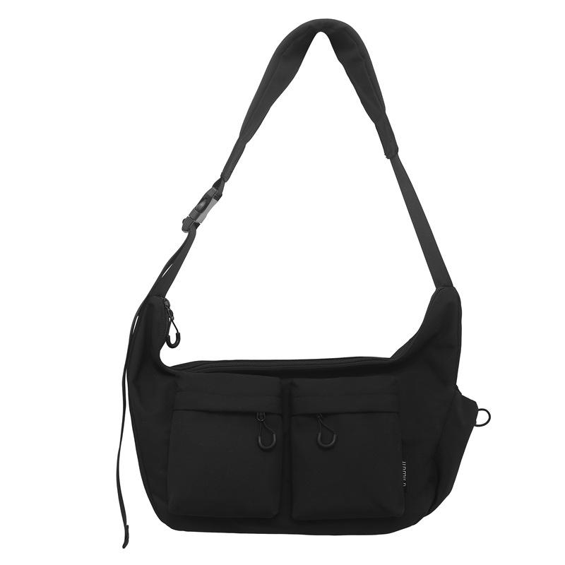 Autumn Trend Ruiying Women's Single-shoulder Bag, Korean Version Large Capacity Crossbody Bag, Workwear Sail Fabric Bag