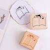 Kawai Original Light Retro Hand Ledger Message Box Series 6 Types of Cartoon Border Decorative Material Printing Assorted Stamps