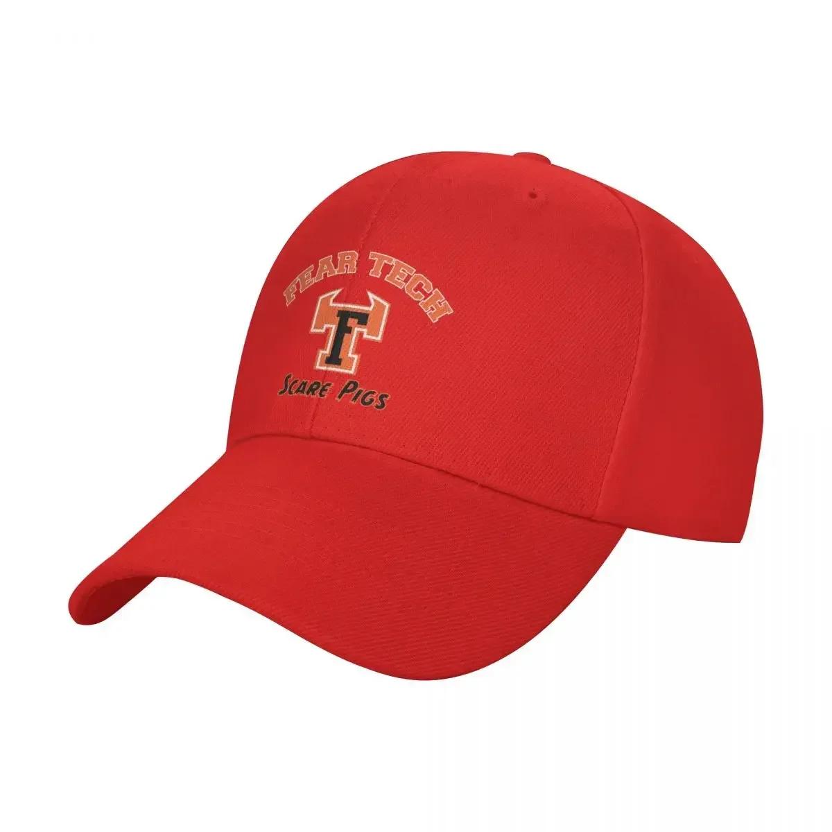 Fear Tech Scare Pigs Baseball Cap Snapback Cap Cute Ball Cap Caps Women Unisexs