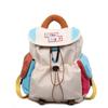 Schoolbag Contrasting Canvas Backpack Women's Large Capacity Casual Versatile Student Class School Bag Mountaineering Bag Lightweight Travel Backpack