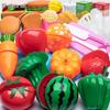 Fun Pretend Play Cut Toy Set - Kids Kitchen Vegetables & Fruits