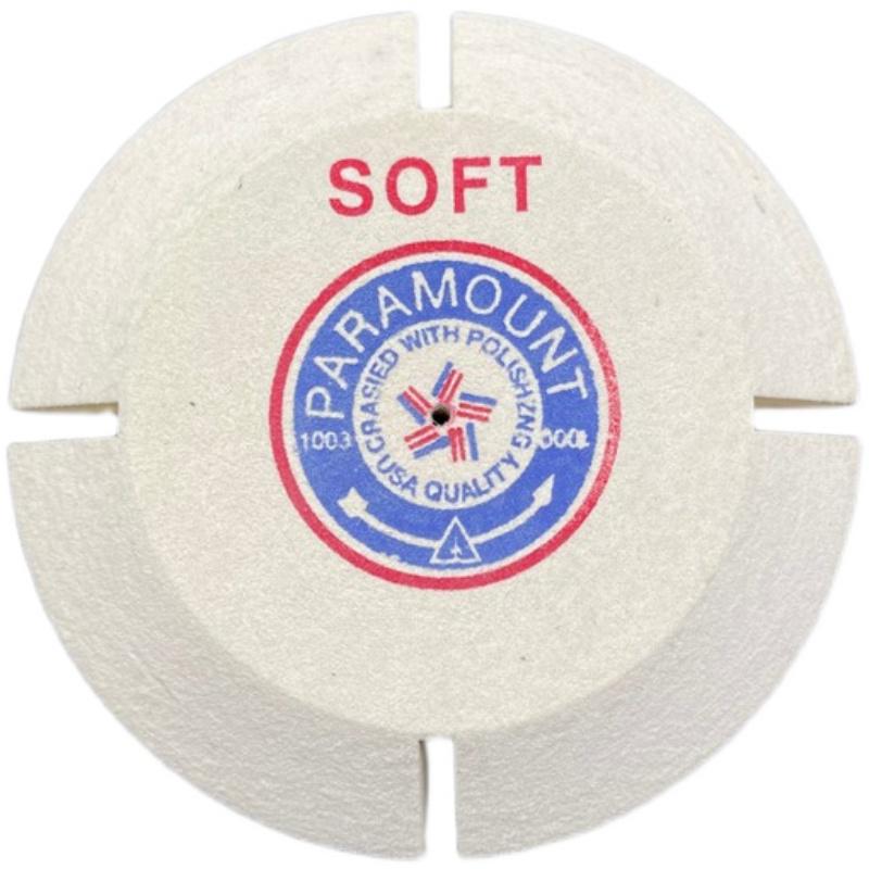 4-Inch Super Hard Wool Polishing Wheel for Jewelry and Watch Mirror Finish
