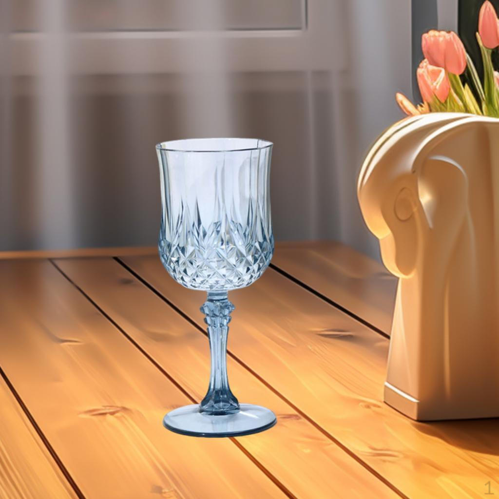 

Акриловые стаканы, Бокалы для коктейлей, Уникальные стаканы для напитков для домашнего декора в отелях, домах, синий