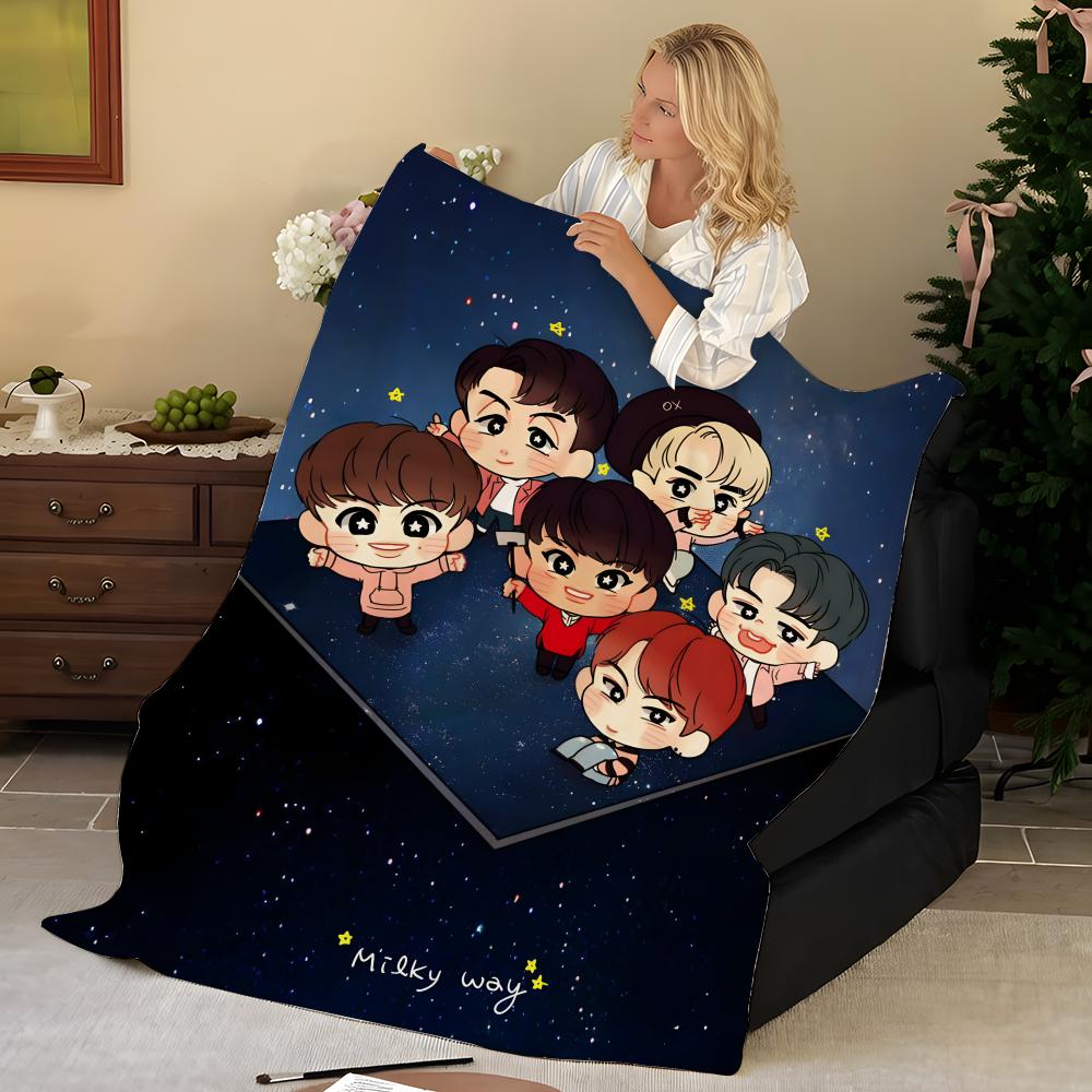Music v-vixx Throw Flannel Blanket, Soft Warm, Durable & Washable cute Cool