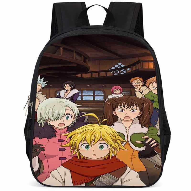 Spacious 15 Inch Oxford Cloth Backpack For Kids Lightweight And Comfortable