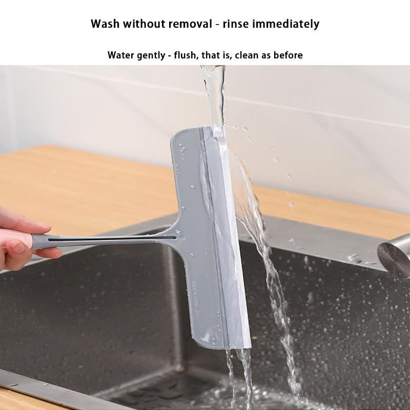 Home Accessories Silicone Wiper Shower Squeegee Streak-free Car Window Squeegee For Bathroom Mirror Tiles Water Stain Tools