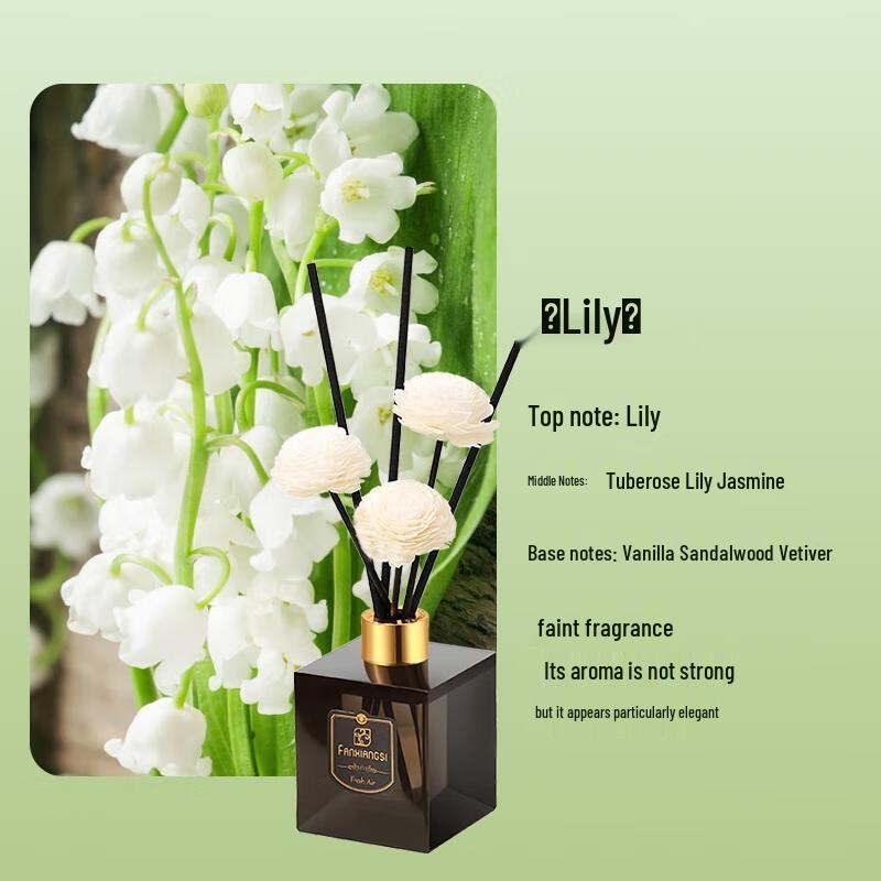 HANDUNYOU Lily Scented Aroma Diffuser Oil Kit
