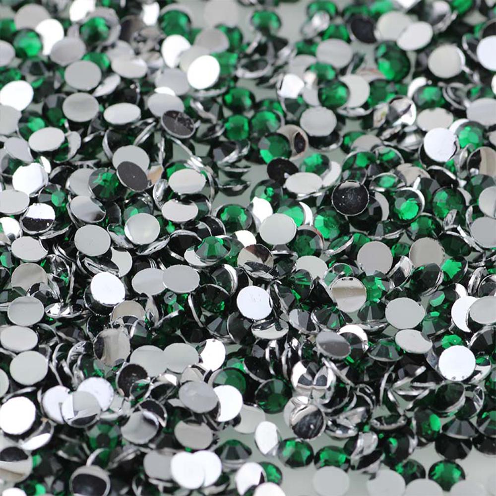 1000pcs Non Hot Fix Rhinestones 2/3/4mm Round Resin Flatback Crystal Rhinestone DIY Nail Art Jewelry Garment Decorations Glue On