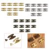 Clasp Buckles Hardware Hasps Iron With Screws 10PCS