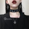 Punk Hollow Cross Pendant Dangle Earrings For Women Minimalist Silver Color Round Circle Drop Dangle Earring Ear Jewelry Gifts