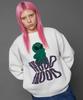 HOODHOOD Alien Graphic Knit Ivory