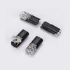 Electrical Wire Connectors D2 Waterproof No Stripping 2 Pin Quick Splice Wire Terminal Plug Automotive Cable Car Wire Connector Plug Connectors 4