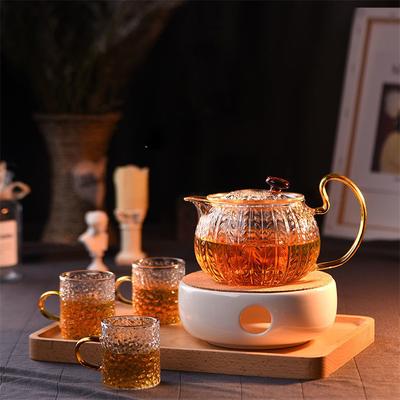 300ml 500ml High Borosilicate Heat-resistant Glass Teapot with Infuser Boiling Puer Flower Tea Pots Kung Fu Tea Set Teaware