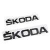 For FABIA KAMIQ KAROQ KODIAQ OCTAVIA RAPID SUPERB YETI Car Trunk Letters Emblem Logo Sticker Front Rear Badge Accessories