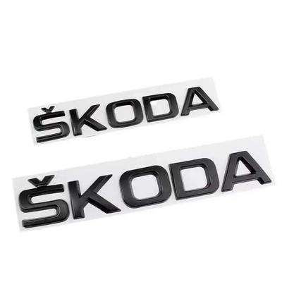 For FABIA KAMIQ KAROQ KODIAQ OCTAVIA RAPID SUPERB YETI Car Trunk Letters Emblem Logo Sticker Front Rear Badge Accessories