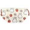 Miffy Lunch Drawstring Bag BW24-10 Ivory Strawberry